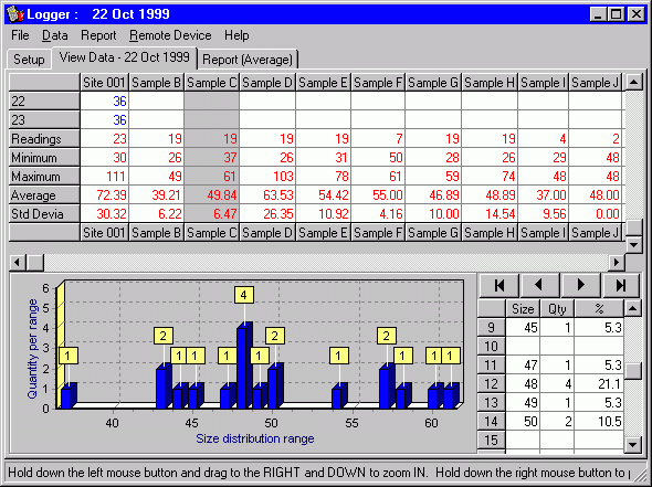 DataWin - program to download from DataLogger